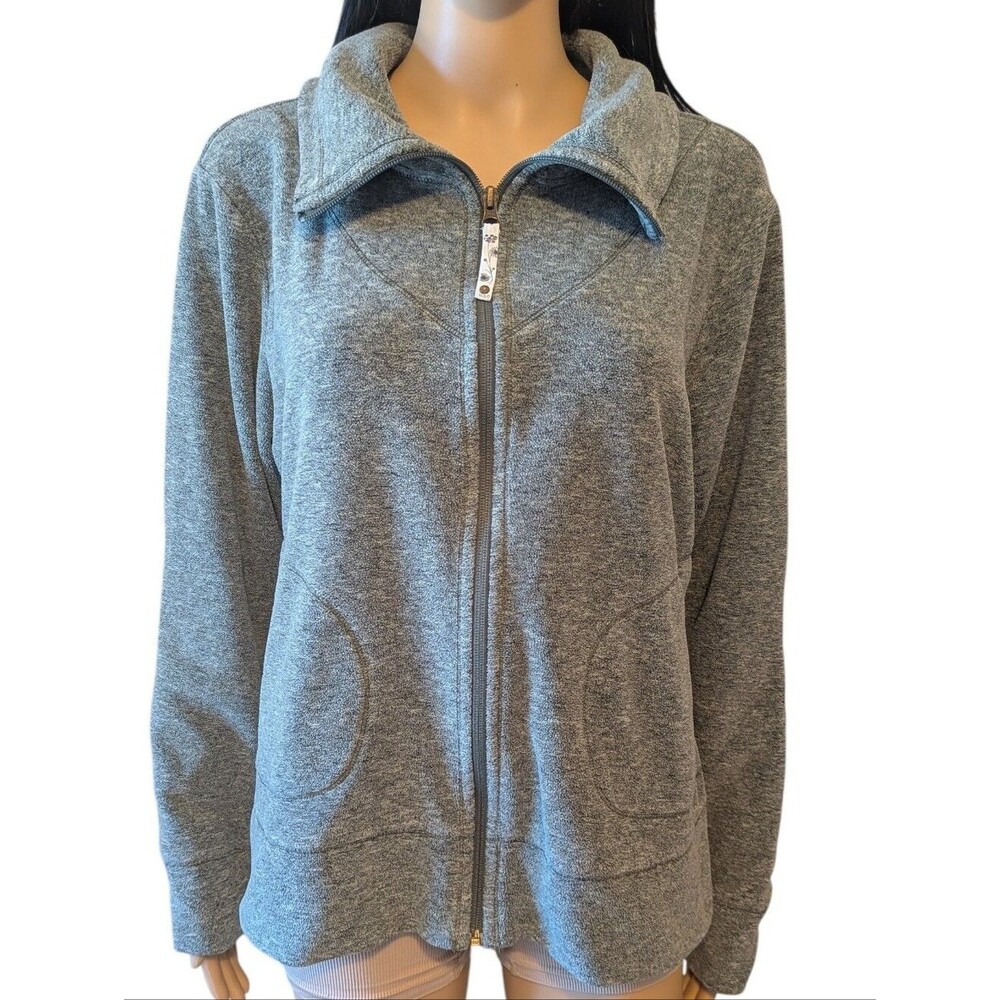 Lole Sage Green Fleece Full Zip